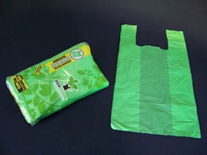 BOLSA CAMISETA MEDIANA DE ALTA DENSIDAD (VERDE)
